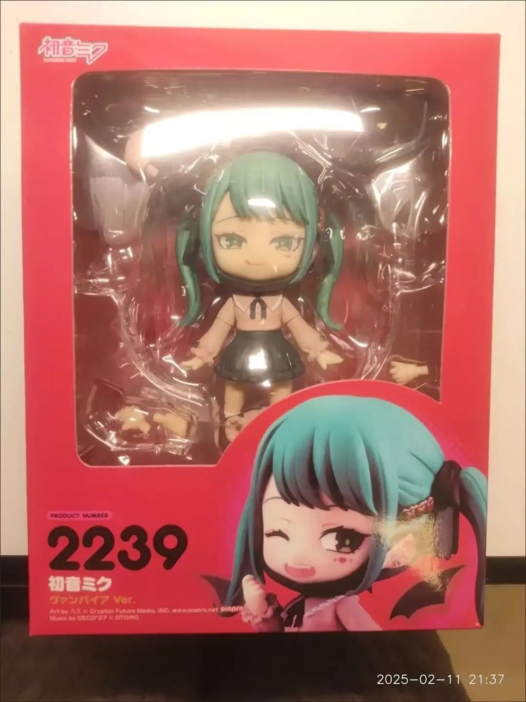 Kawaii Hatsune Miku Vampire Gsc 2239 Anime figurine modèle bureau ornement jouets recueillir fille c