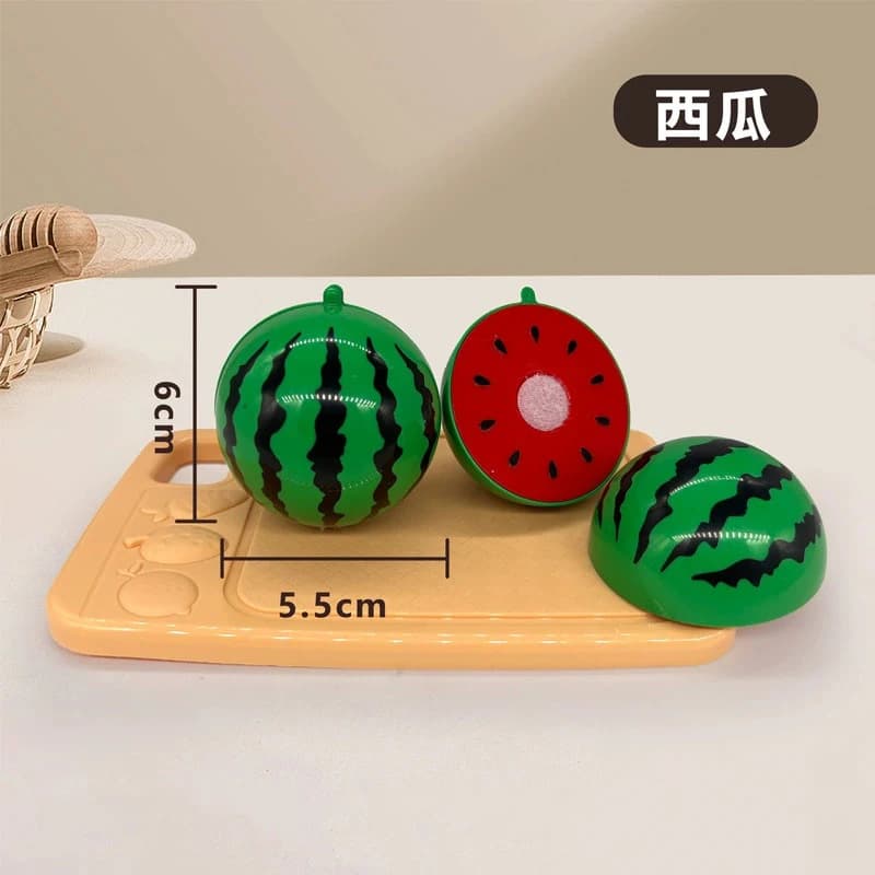 Simulation Montessori Chechele ingrédients légumes Fruits Dessert pain jouet éducatif maison de jeu 