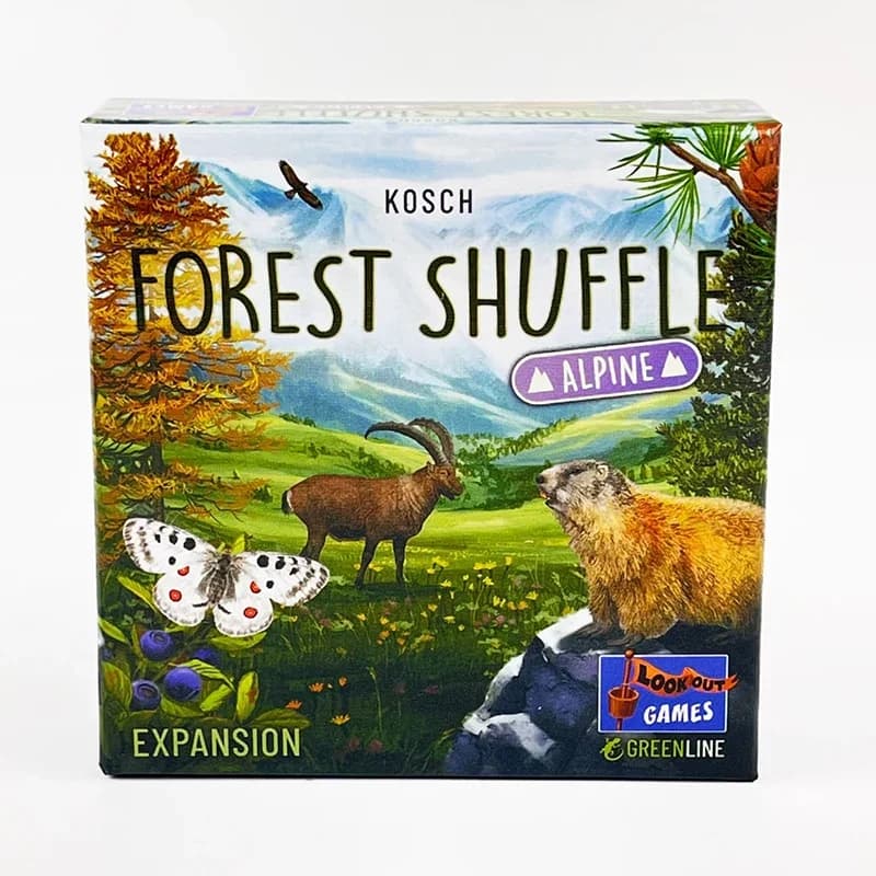 Jeu de société Forest Shuffle - Jeu de stratégie intelligent et amusant pour toute la famille, enfan