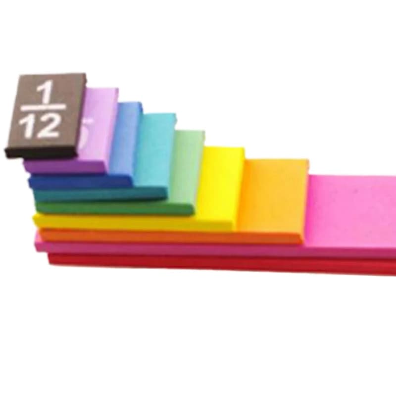 Cubes de Fraction Montessori pour Enfants, Matériaux de Mathématiques, Aide à l'ApprentiCumbria du F