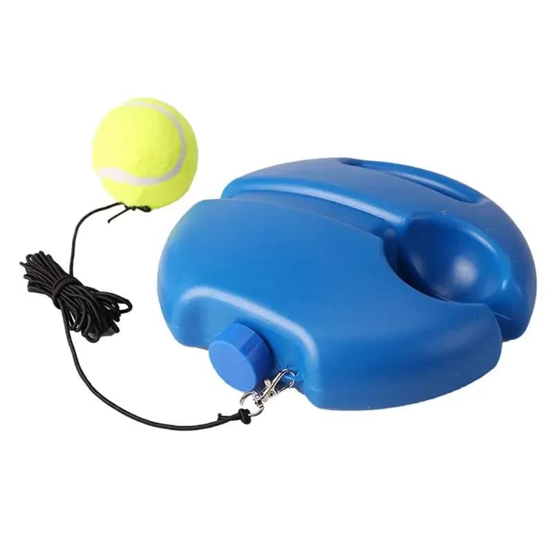 Base d'entraînement de tennis professionnelle avec corde élastique pour l'entraînement de la frappe
