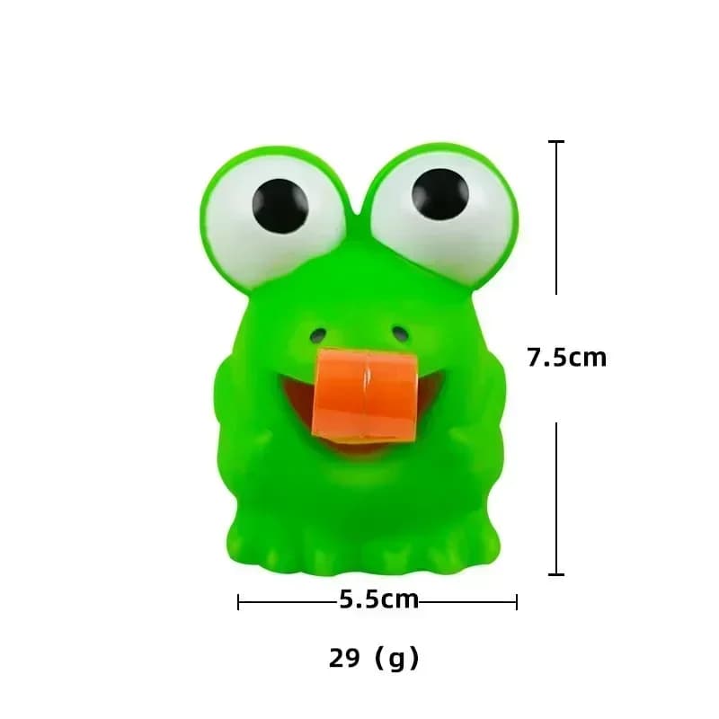 Masque de grenouille remuant la langue pour enfants, cartes à lécher, jeux de société, jouets de fêt