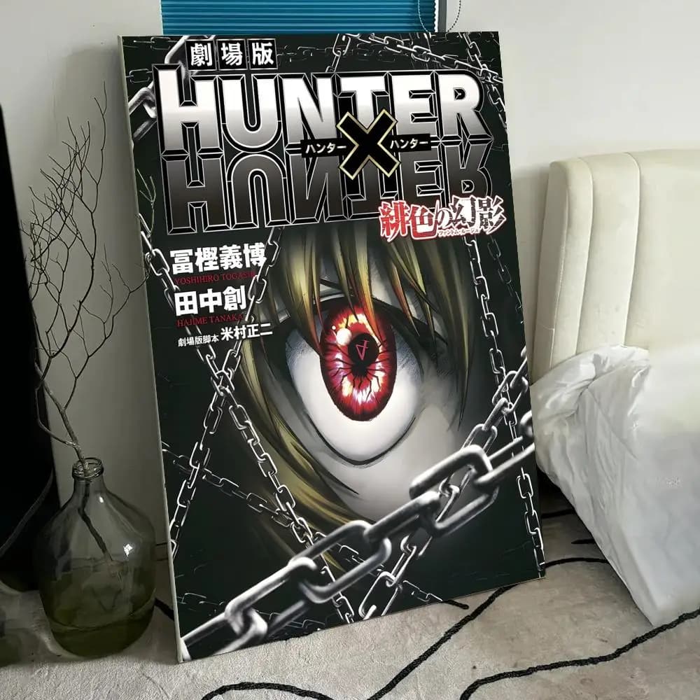 Affiche murale Anime H-HUNTERXHUNTER, impression artistique adaptée au salon, chambre à coucher, bar