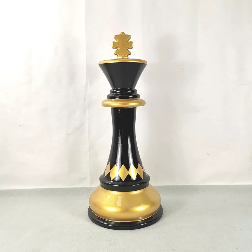 Jeu d'échecs géant pour enfants, accessoires de jeu d'échecs en fibre de verre, ensemble d'échecs gr