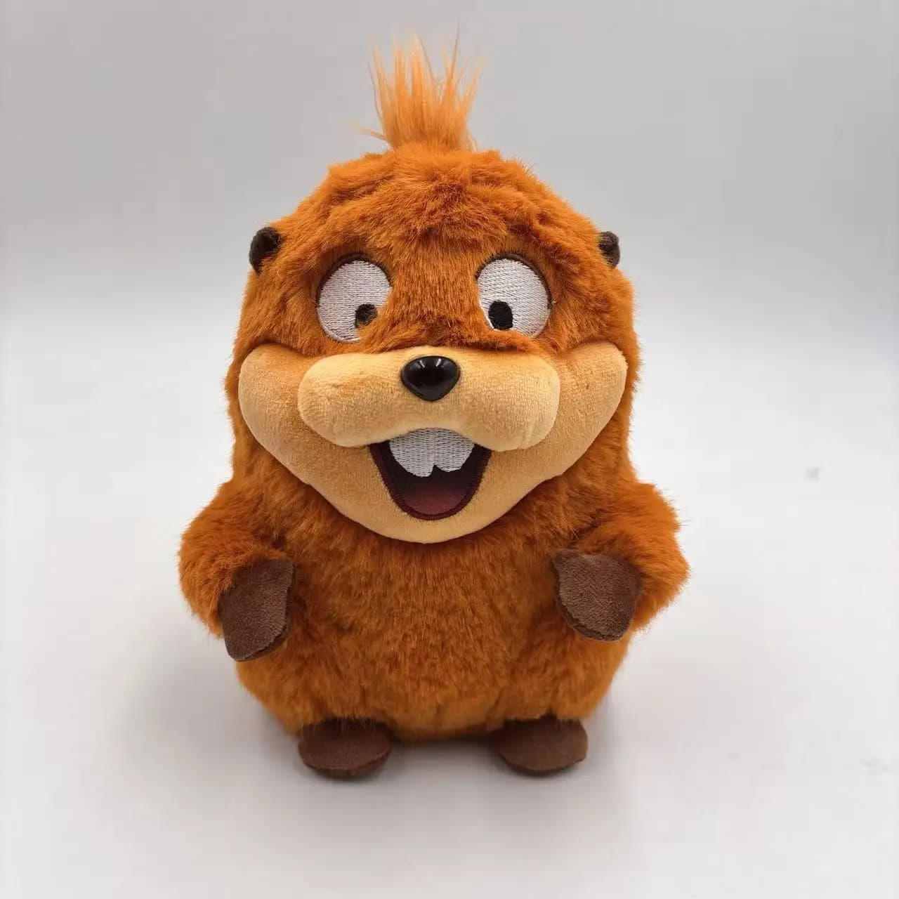 Peluche Hoppers King George Mabel Loaf Beaver, jouet en peluche doux et moelleux, adorable poupée ca
