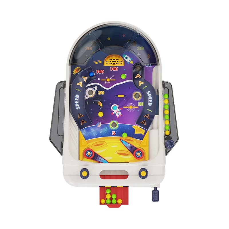 Jeu de flipper spatial pour enfants, circuit de balles interactif, jouet familial pour le développem