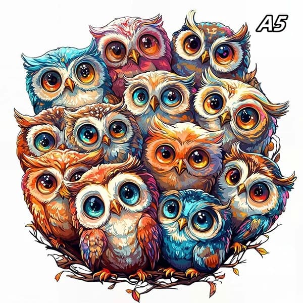 Puzzle animaux mystérieux, cadeau pour adultes et enfants, cadeau fabuleux, jeux interactifs, jouets