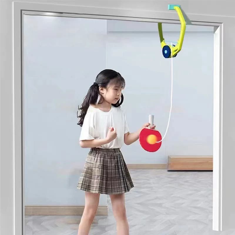 A69edoor jeu de Ping-Pong sur la porte, jeu de porte réglable entraîneur de ping-pong porte confitur