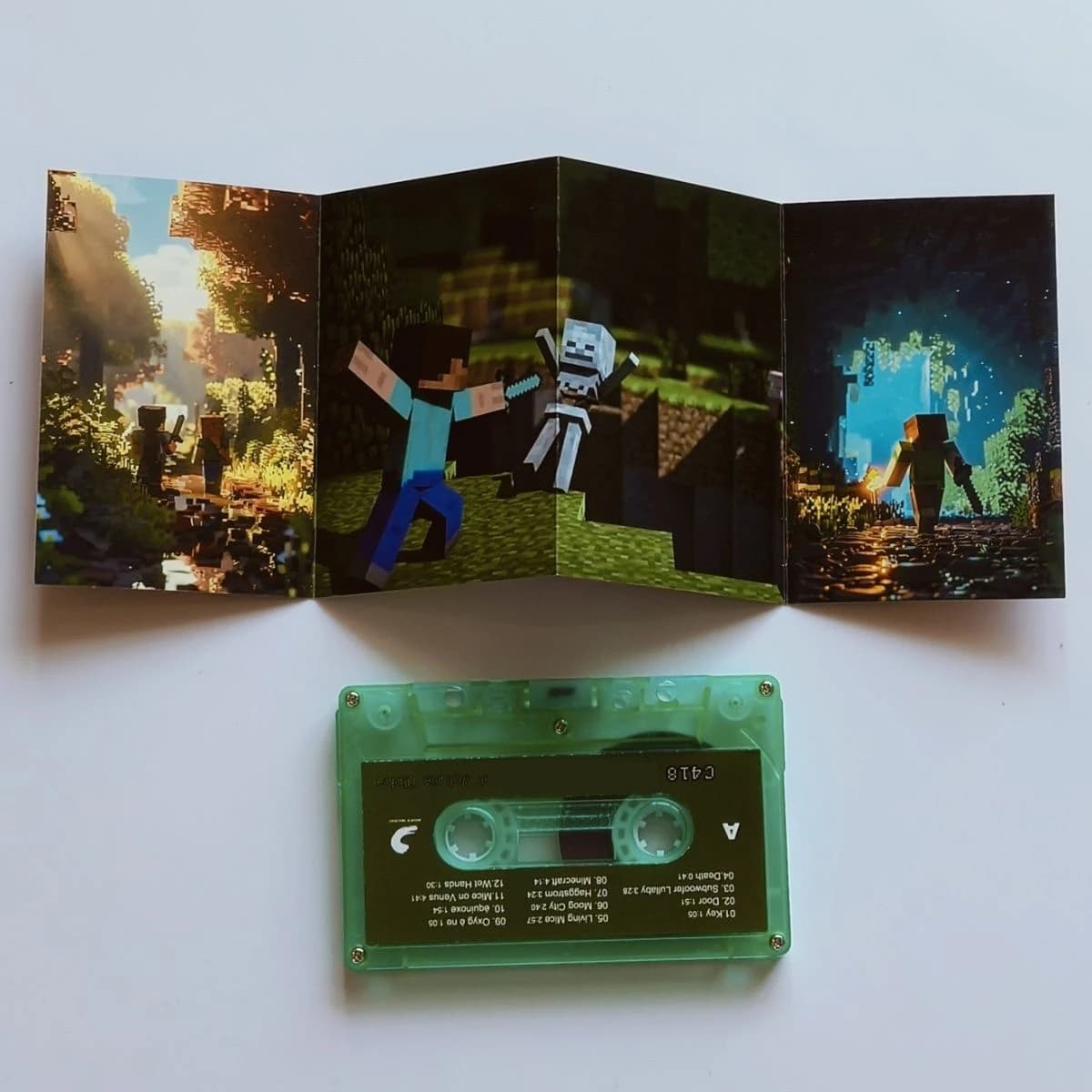 Jeu de bac à sable Daniel Rosenfeld, bande musicale C418 Steve OST, Album Cassettes, Cosplay, balade