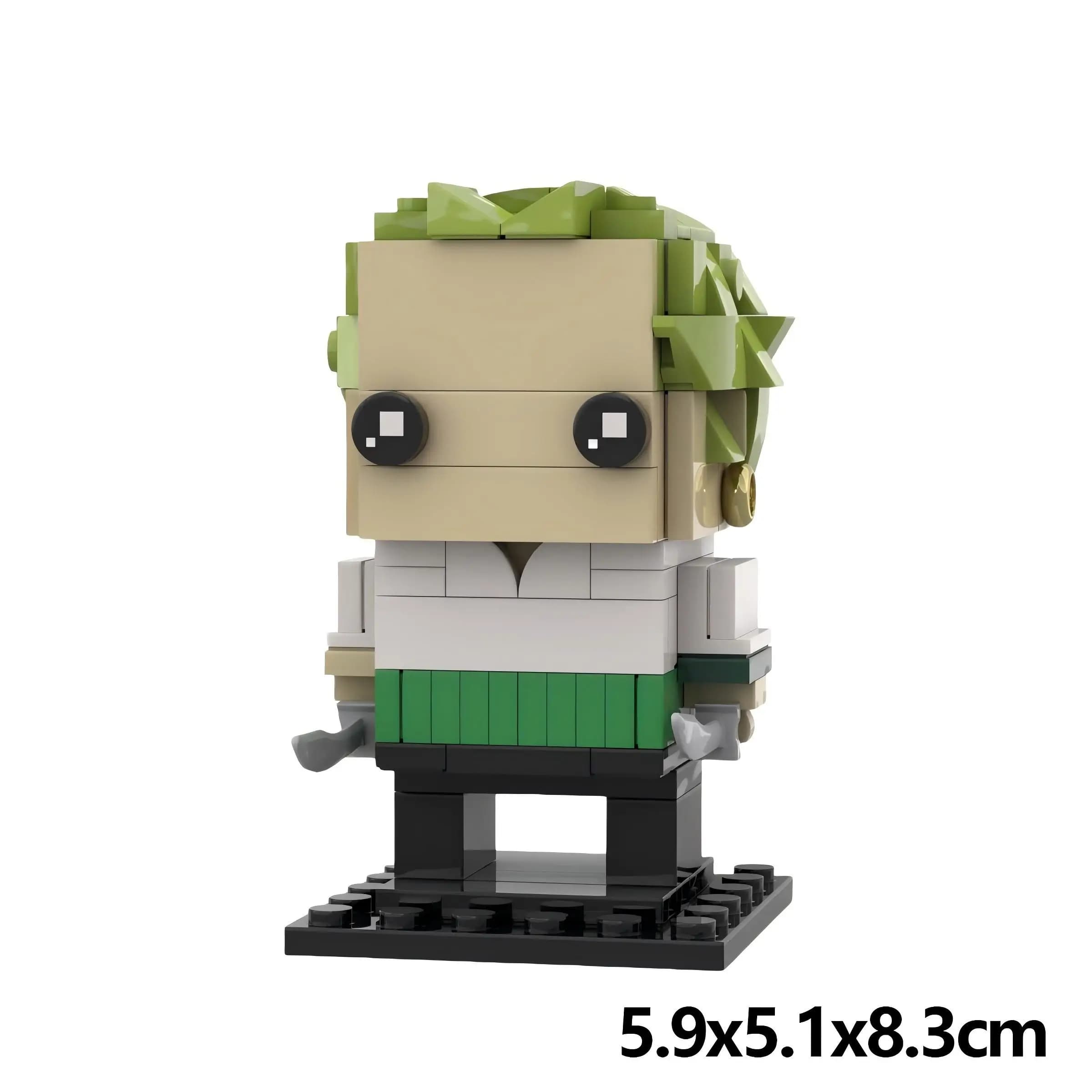 Ensemble de blocs de construction MOC King of the Sea, figurines de film d'animation classiques, mod