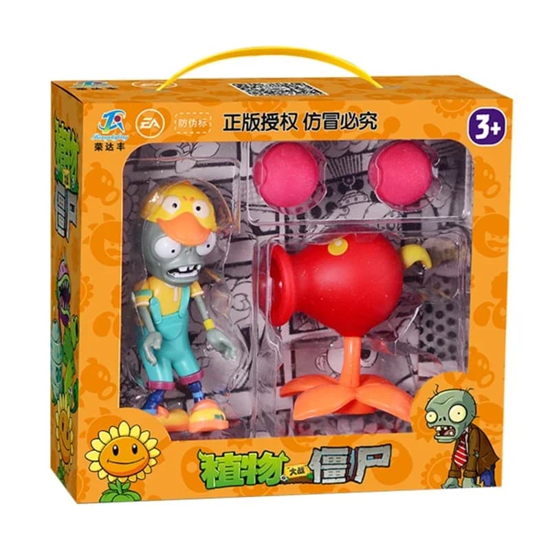 Nouvelles plantes contre. Zombies 2 tireur de pois électrique paysan sécurité Zombie jouet 8 Styles 