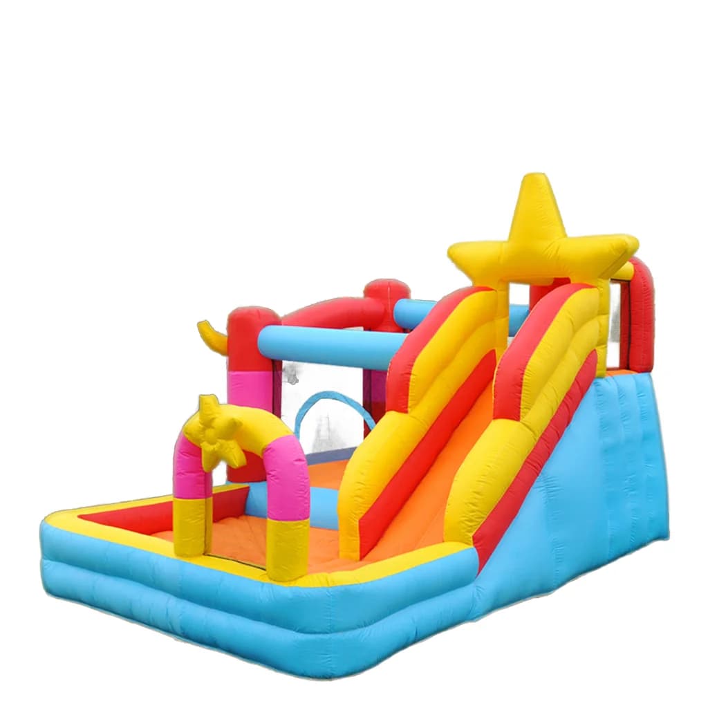 Château gonflable commercial amusant pour intérieur et extérieur, trampoline populaire pour enfants