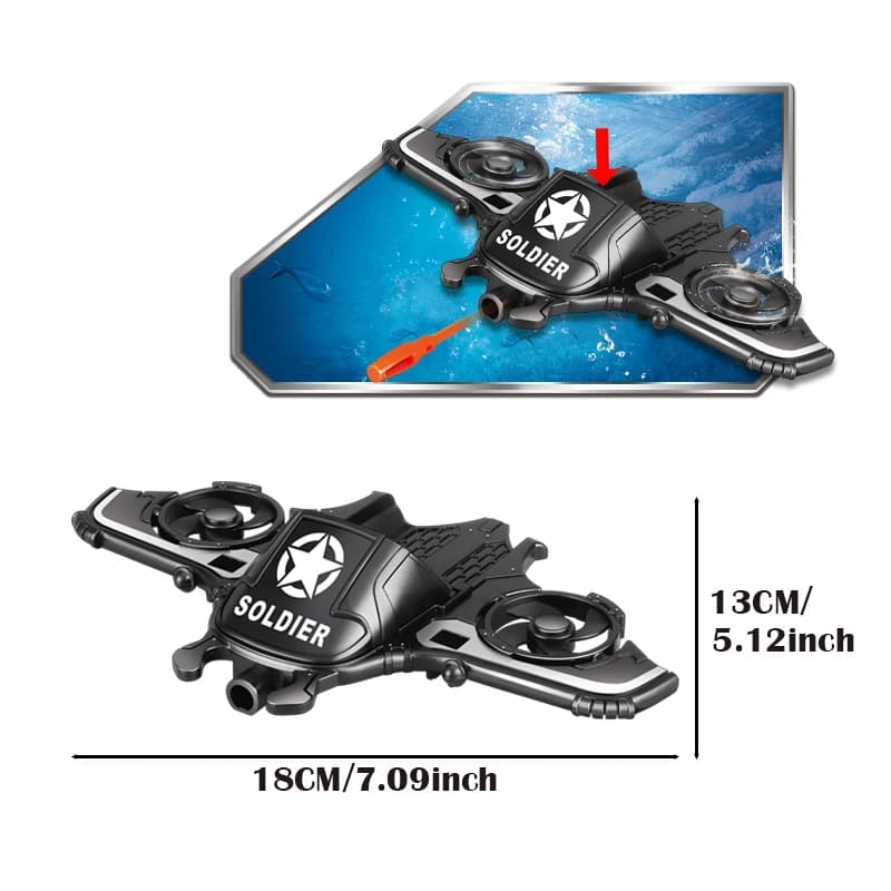 Bateau Submersible Militaire DIY Soldat de l'Armée Grand Yacht Bateau à Moteur Navire de Guerre Figu