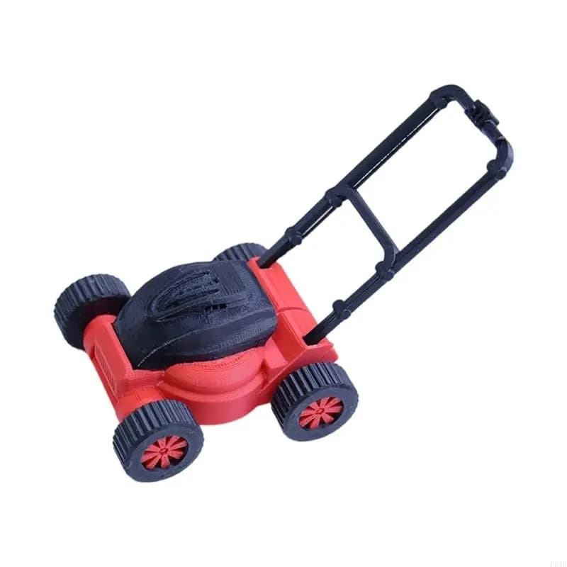 Conception compacte mini jouet tondeuse à gazon pour le plaisir imaginatif en plein air p31b