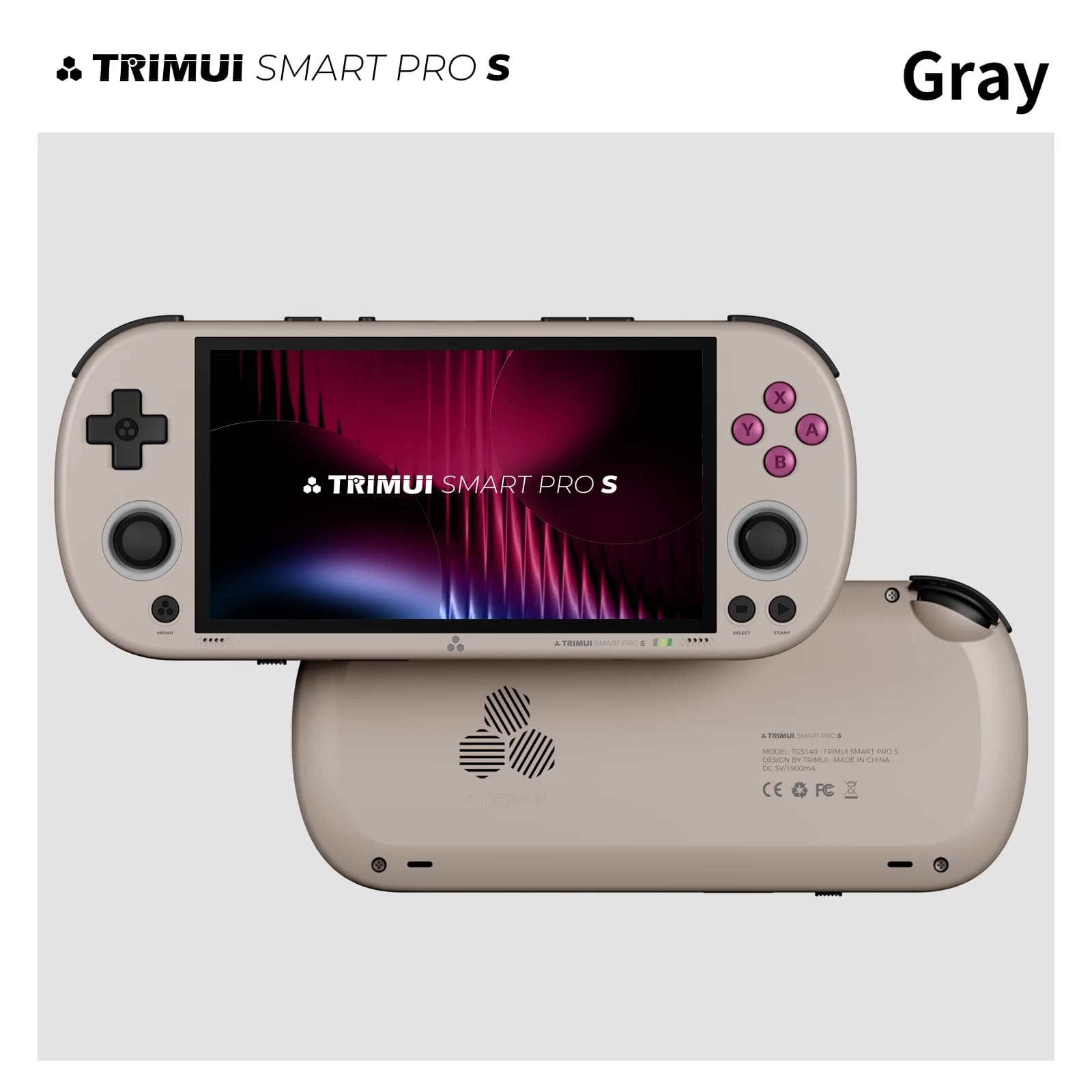 Console de jeu portable Trimui Smart Pro S TG5050 - Idéale pour les jeux PSP, Octa-core 2.0GHz, écra