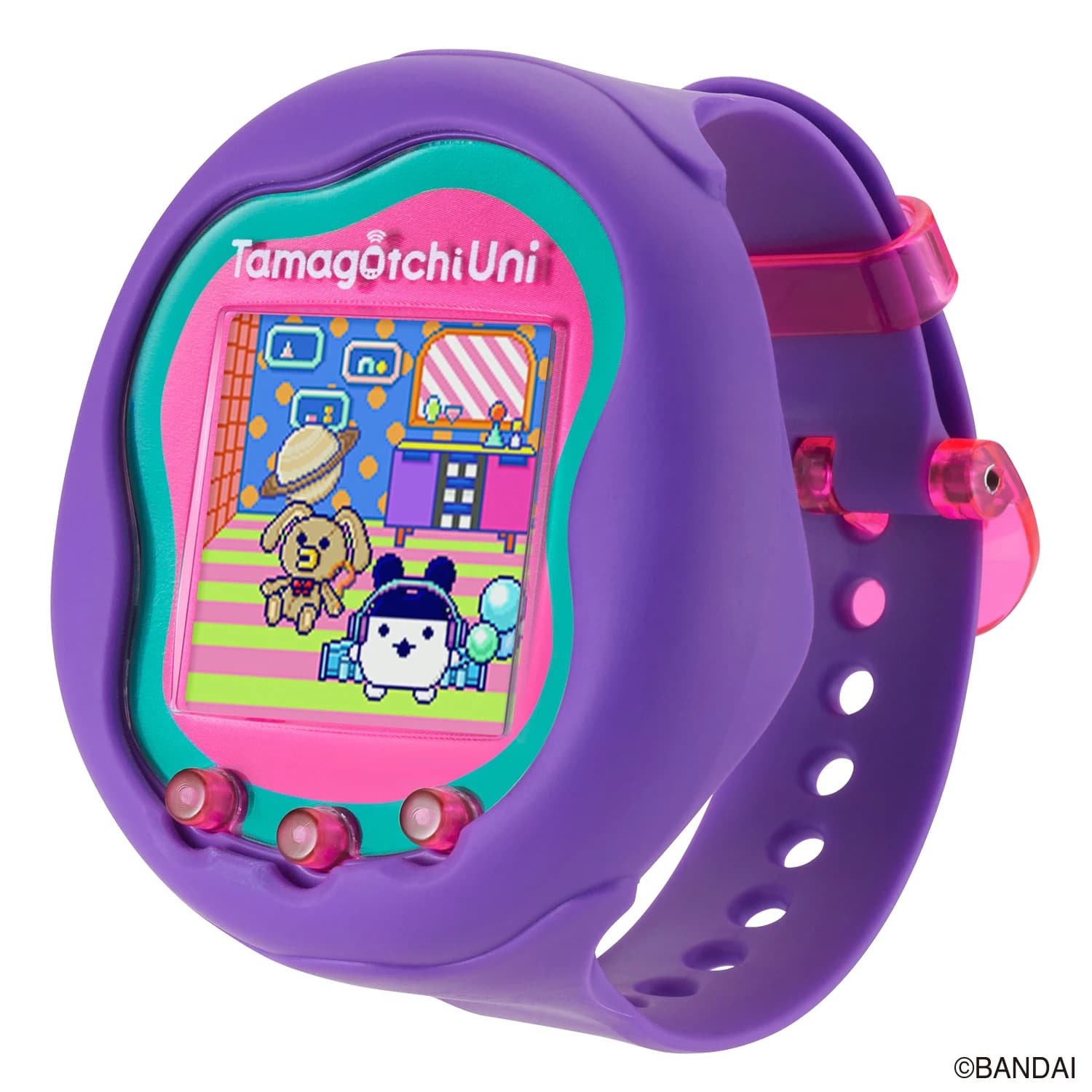 Tamagotchi – Machine électronique Wifi Uni originale, Pix Pet rencontre la Console réseau, odomètre,