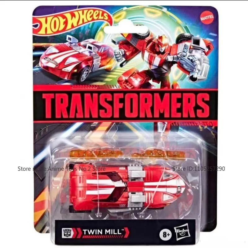 Figurine Robot Optimus Prime Hot Wheels Twin Mill Anime Action Variable Model de la série Transforme