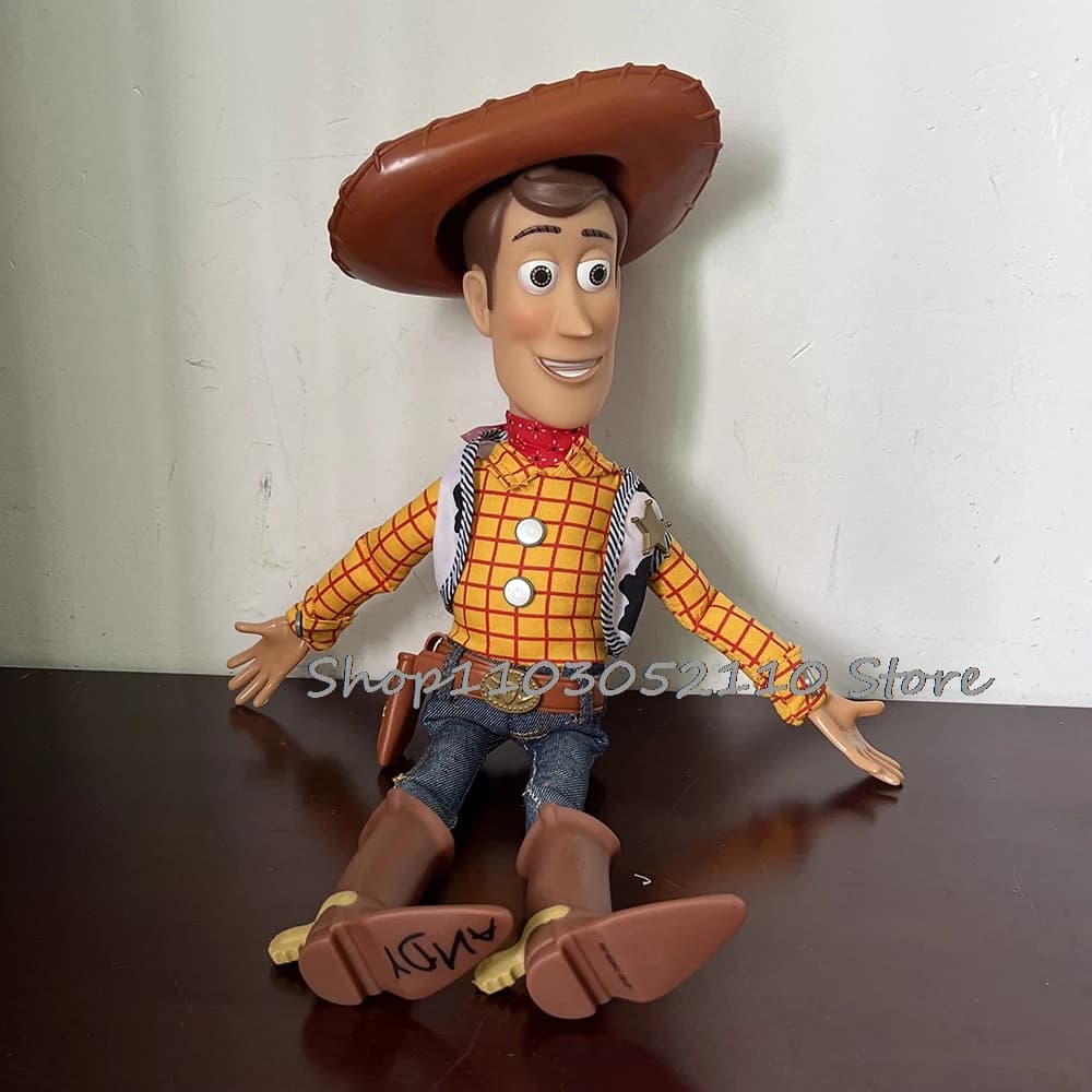 Toy Story4 Talande Woody Jessie Actionfigur Sjungande Mjuk Söt Animefigur Décoration Födelsedagsmode