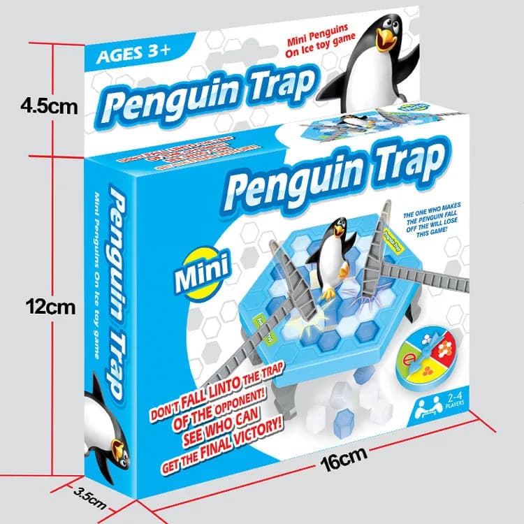 Jeu de table Pingouin qui brise la glace, jouets de puzzle interactifs parent-enfant, jeu de fête po