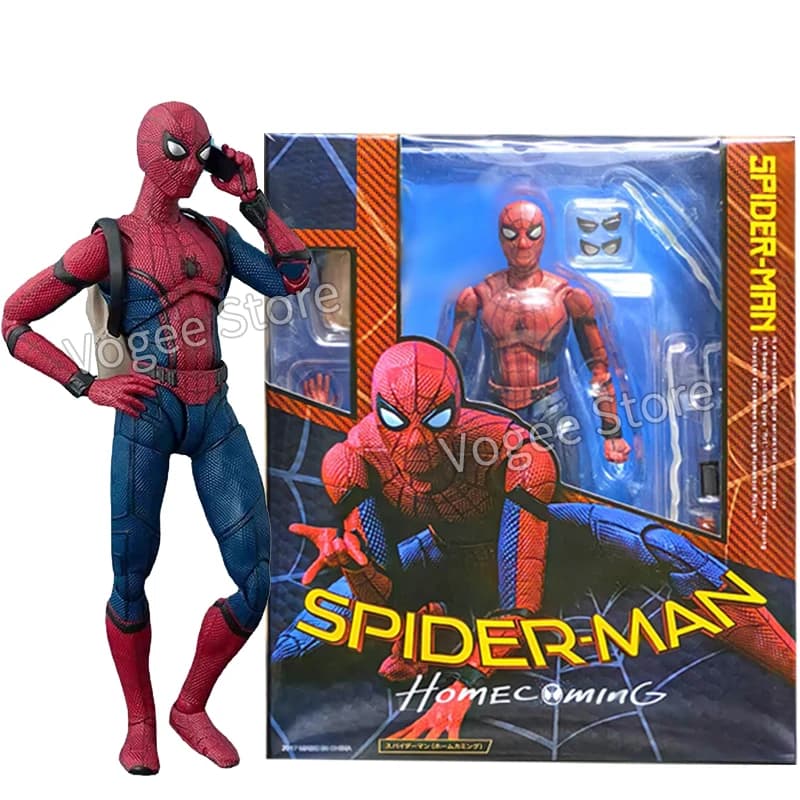 PS4 Spiderman Figure retour Spider Man figurines mise à niveau costume PS4 jeu édition poupée jouets