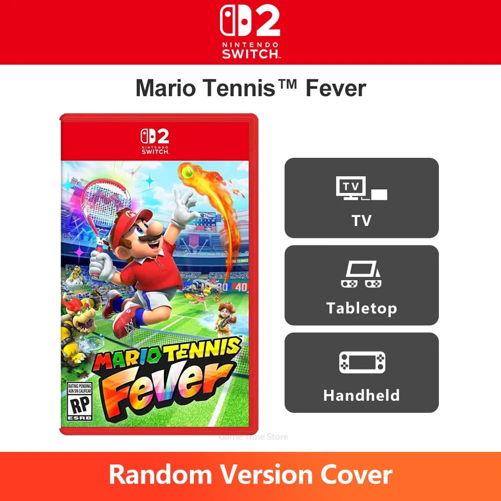 Mario Tennis Fever Mario Fever Nintendo Switch 2 Jeux Offres Cartouche de jeu physique Prise en char