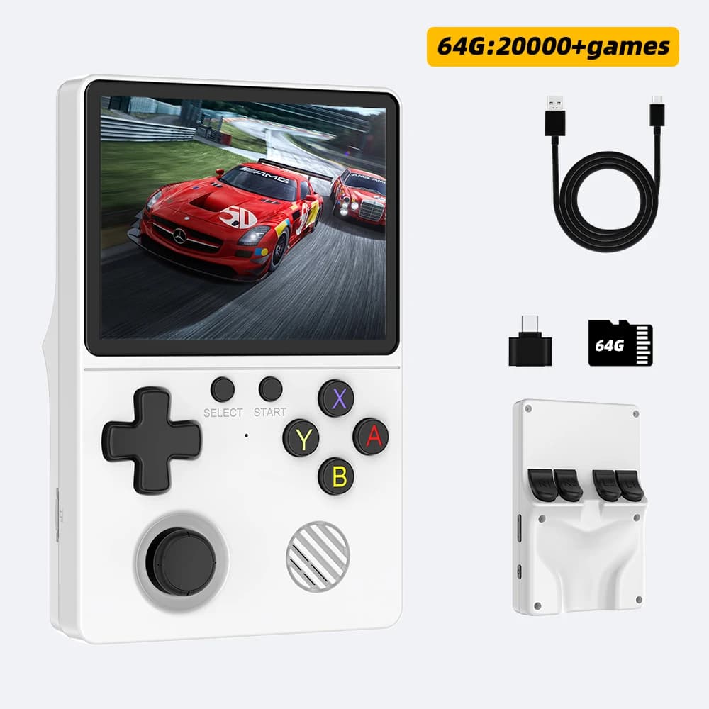 Console de jeu portable GB350 prenant en charge la sortie TV, intégrant 14 émulateurs pour plus de 2