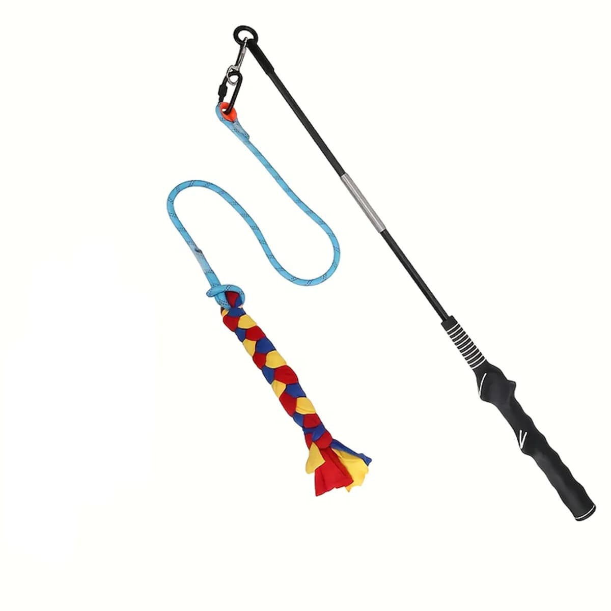 Bâton de dressage et de jeu pour chien, un jouet de poursuite et de mastication utilisé pour l'exerc