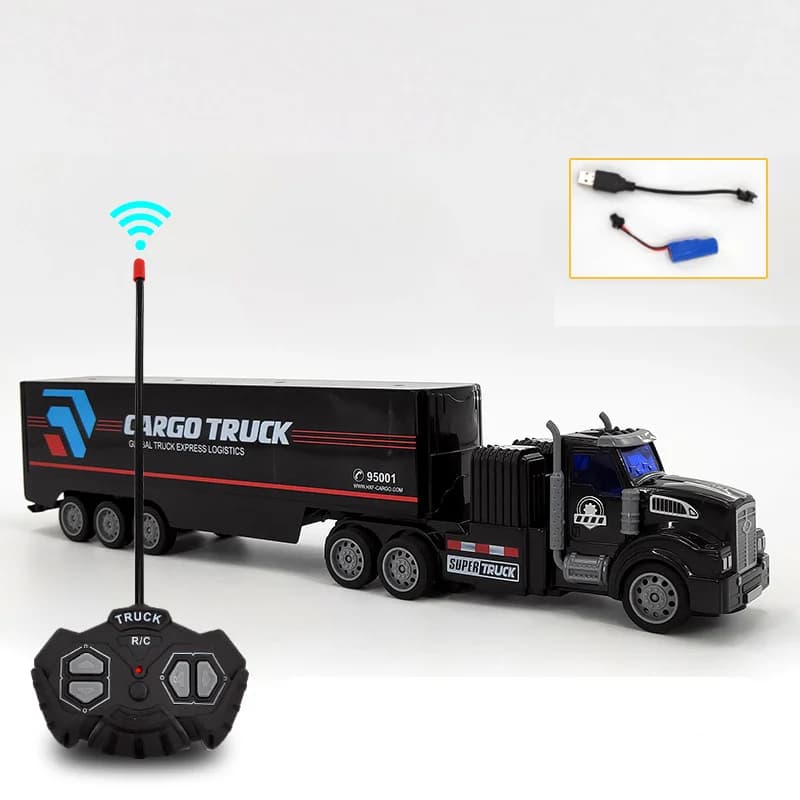 Camion Rc voitures jouets robustes camions télécommande semi-remorque Construction camion électrique