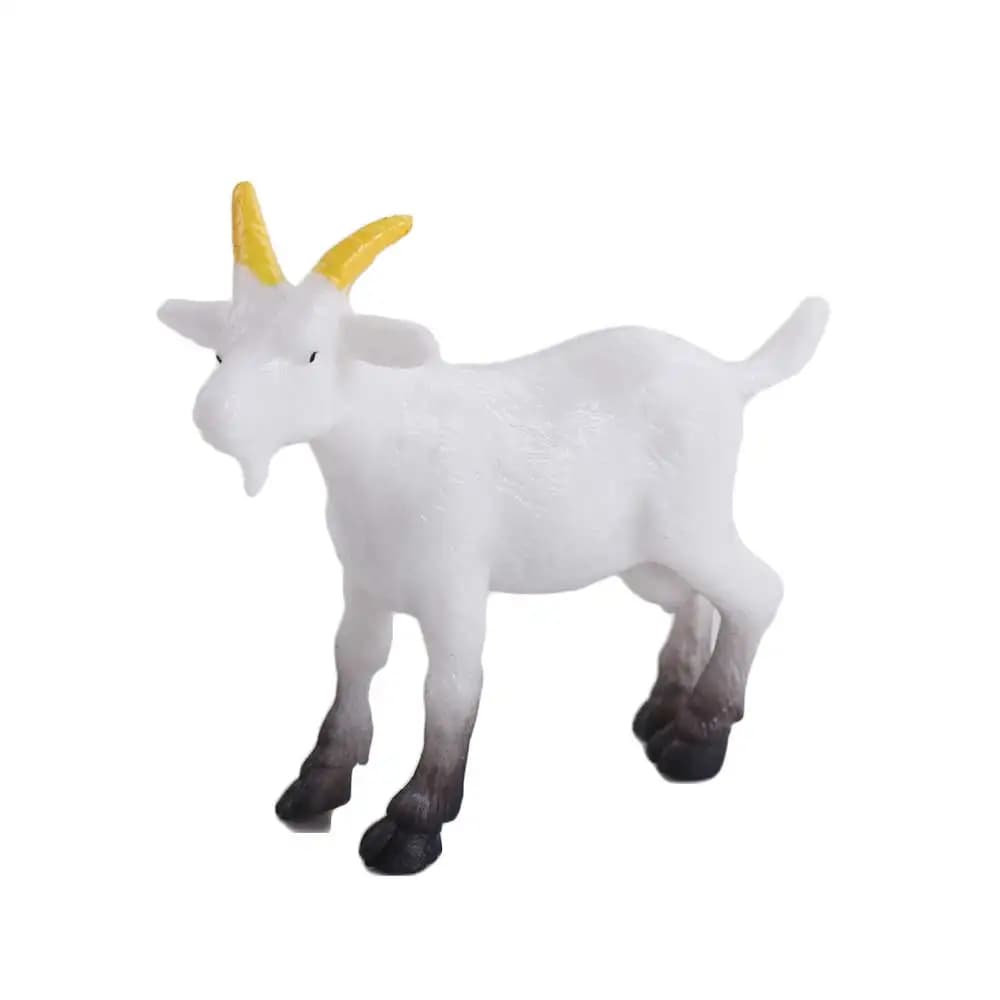 Figurines d'animaux (vache, canard) pour artisanat, décorations de maison, ouvriers agricoles, ornem
