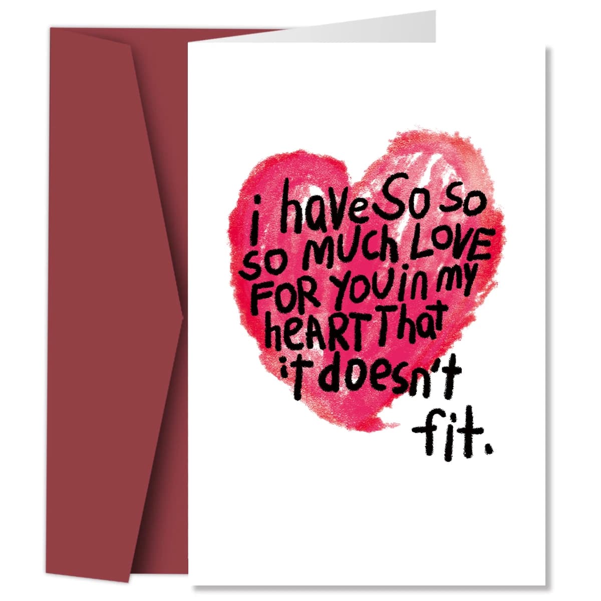 Je t'aime beaucoup, cartes de Saint Valentin, cartes de proposition pour couples, cartes d'anniversa