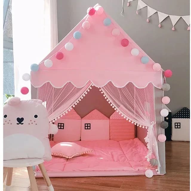 Tente de jeu pour bébé, maison de jeu intérieure pour enfants, petite maison de divertissement pour 