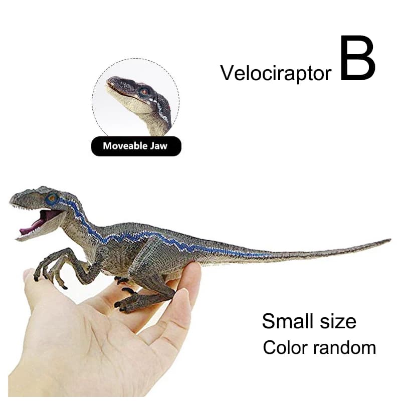 Jouet de dinosaure Velociraptor pour enfants et amateurs de dinosaures, super dinosaure Raptor avec 