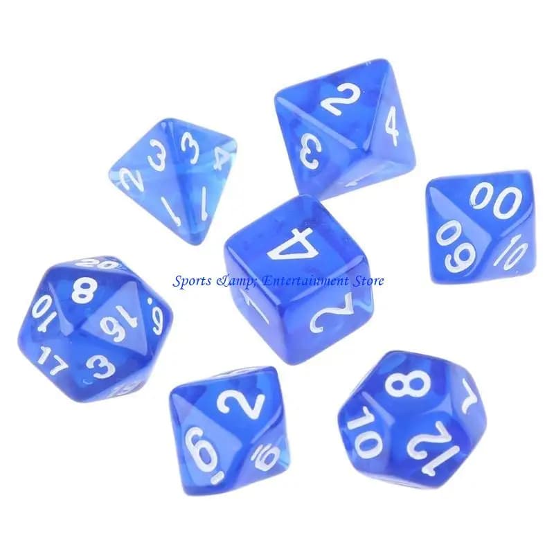 Jeu dés G7NF D4 D6 D8 D10 D12 D20