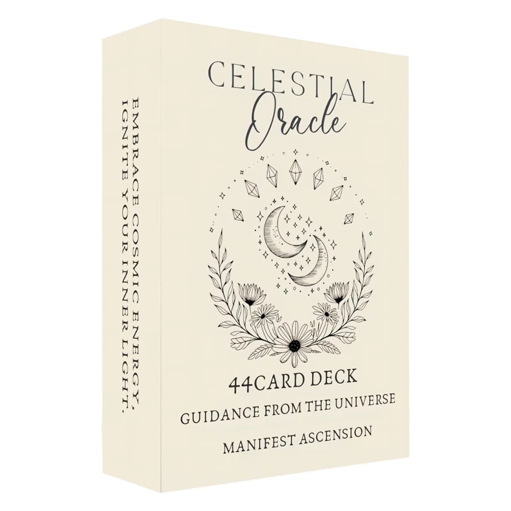 Jeu de cartes Oracle célestes 12x8cm