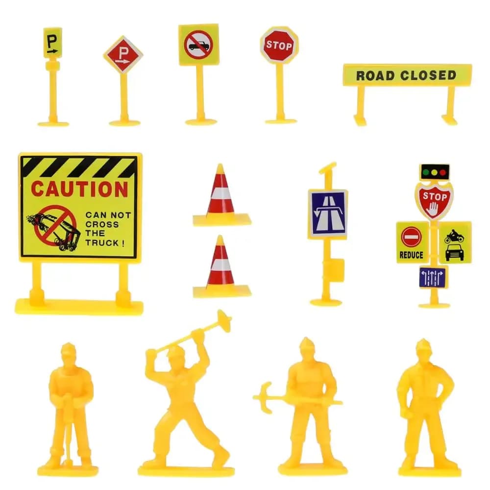 Grande carte de route de ville, panneaux routiers de scène de bricolage, jeu de Parking de voiture, 