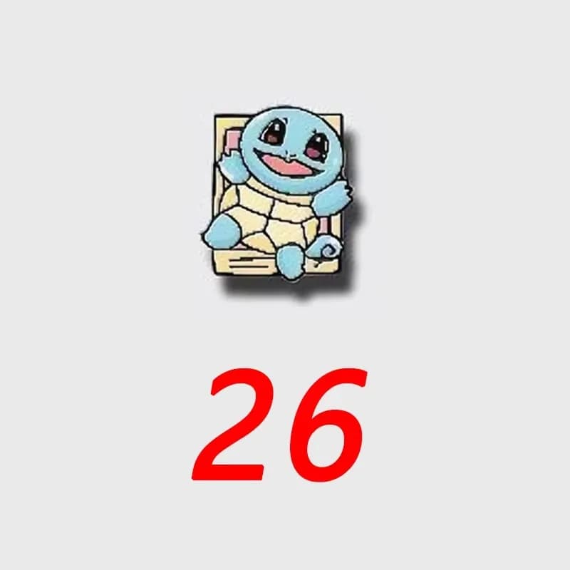 30 types d'aimants de réfrigérateur Pokémon, dessins animés, Jigglypuff, Psyduck, Mew, Pikachu, Bulb