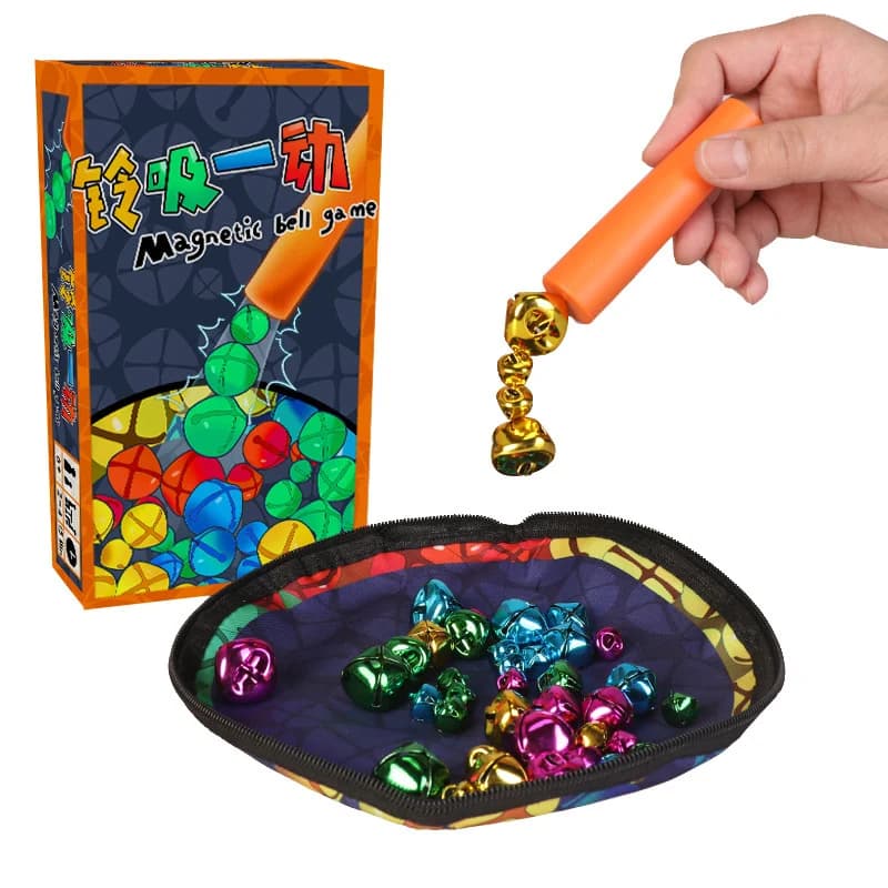 Jeu de clochettes magnétiques portables, puzzle logique, jeu de table d'échecs magnétique, jouet int
