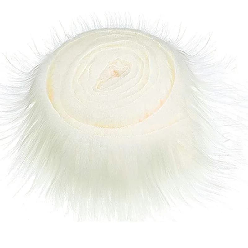 NOUVEAUTÉ! Rubans en fausse fourrure de raton laveur pour couture DIY, garniture moelleuse, tissu de