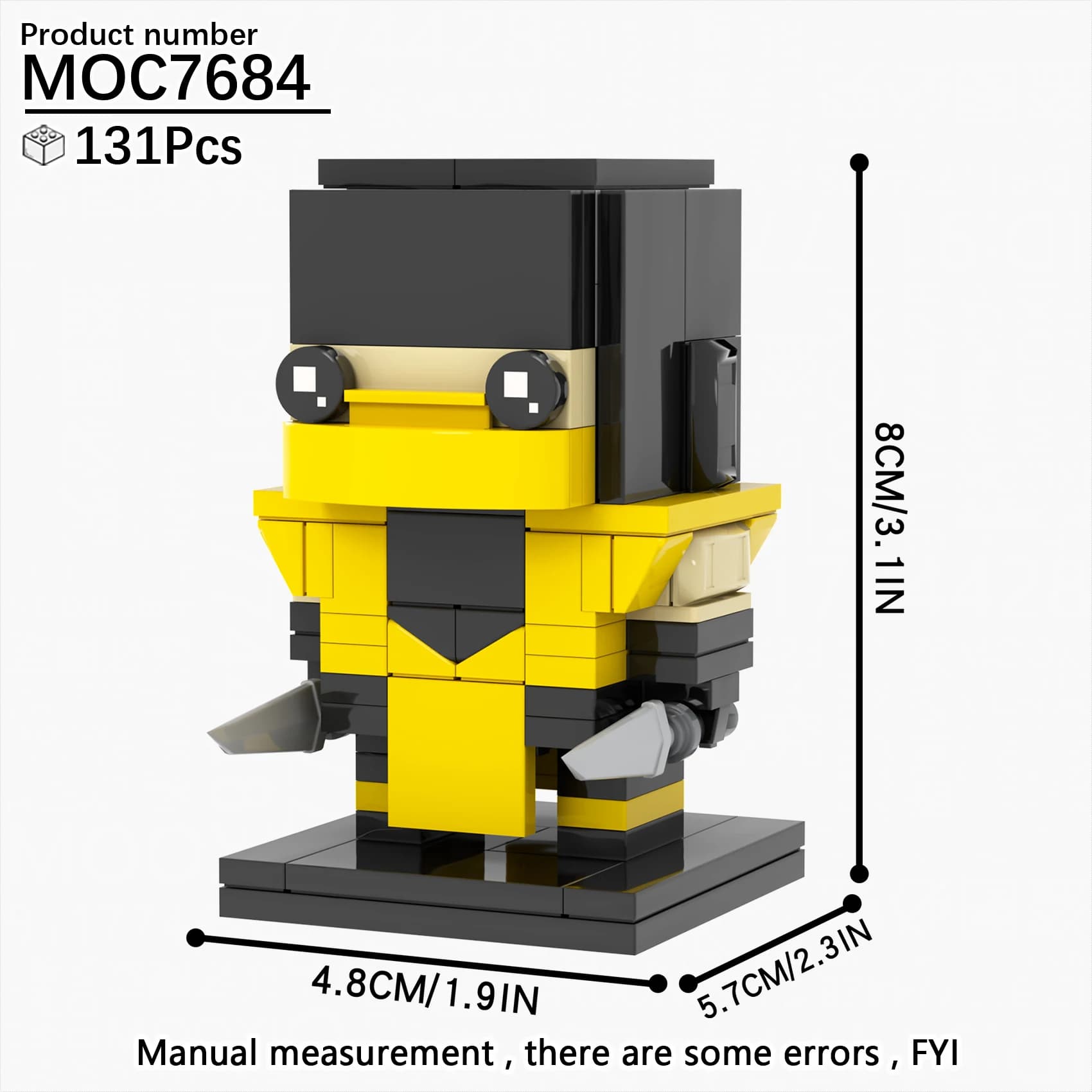 MOOXI MOC Combat Games NOOB SAIBOT Bi-Han Figurines compatibles Blocs de construction Jouets pour ad