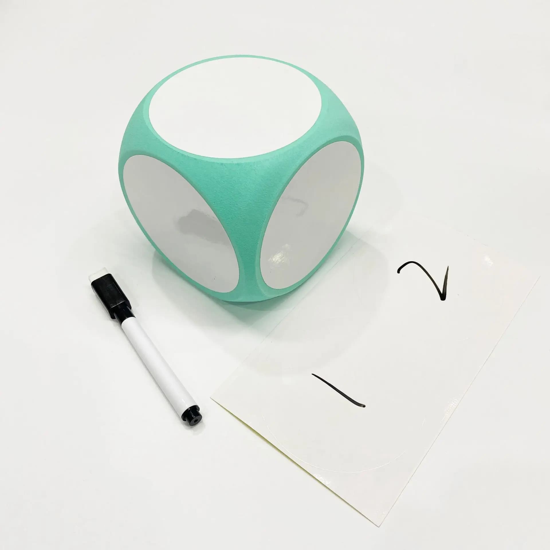Dés vierges à faire soi-même, pour écrire/netter les dés, Cubes de jeu vierges portables et nettoyab