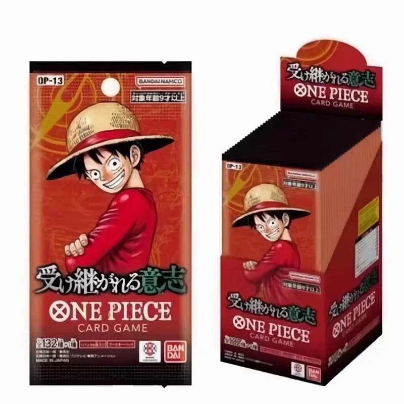 Bandai One Piece Card Game Op 13 : Booster Pack « Suivant son destin » – Cartes à collectionner pour