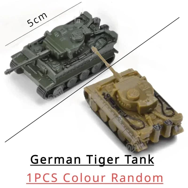 Modèle de char classique 4D 1:144, modèle fini de la seconde guerre mondiale, Type tigre/léopard, Ta