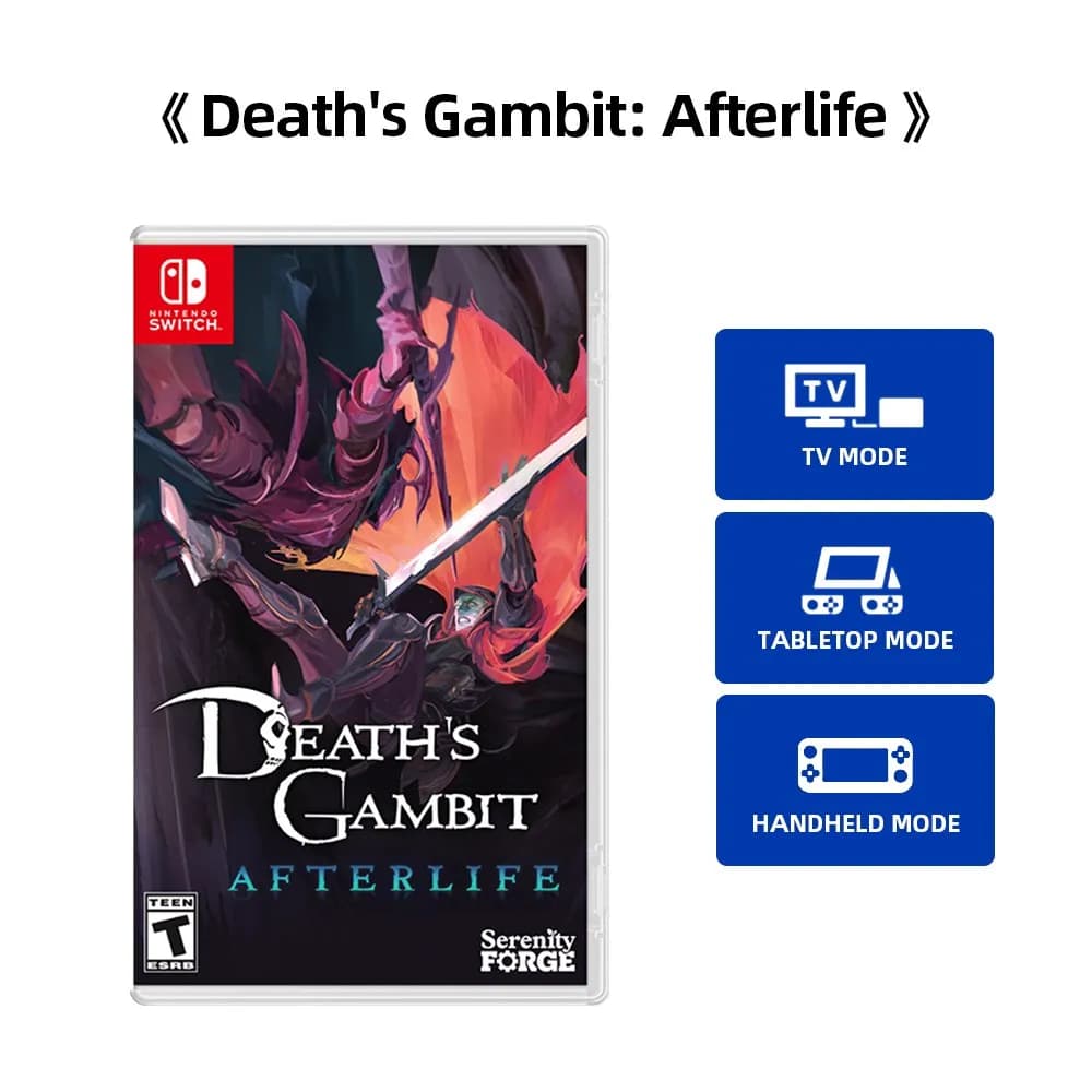 Cartouche de jeu physique Nintendo Switch - Deaths Gambit Afterlife - Aventure pour Nintendo Switch 