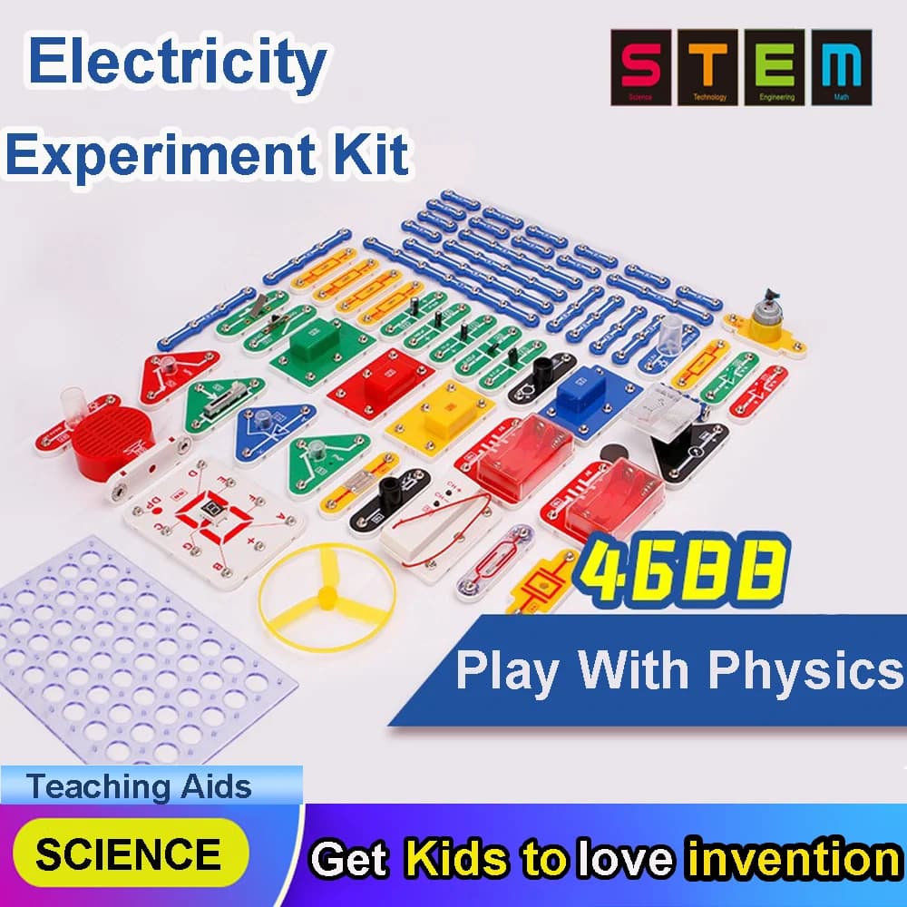 Jouets d'exploration électronique de circuit pour les enfants, éducation physique, apprentissage des