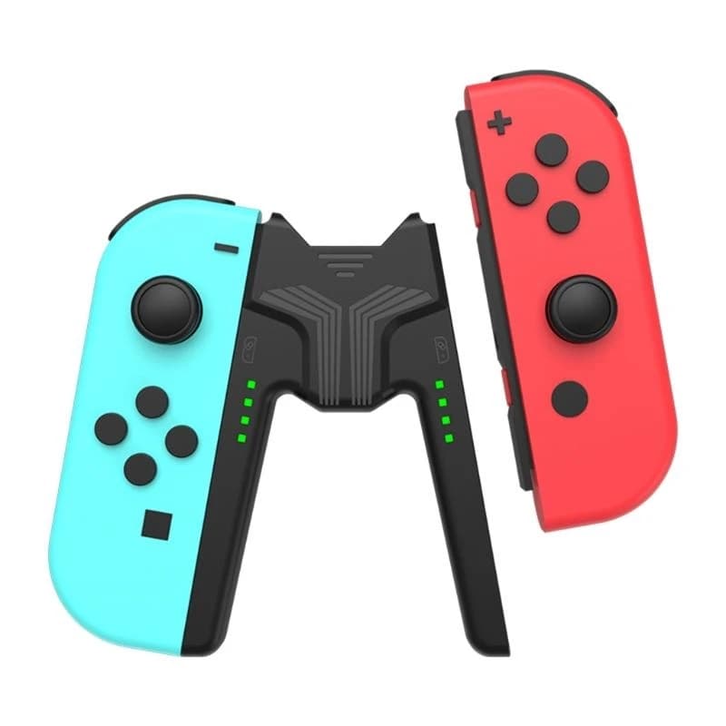 Manette de jeu sans fil en forme de V, poignée de Charge gauche et droite pour interrupteur, Charge 