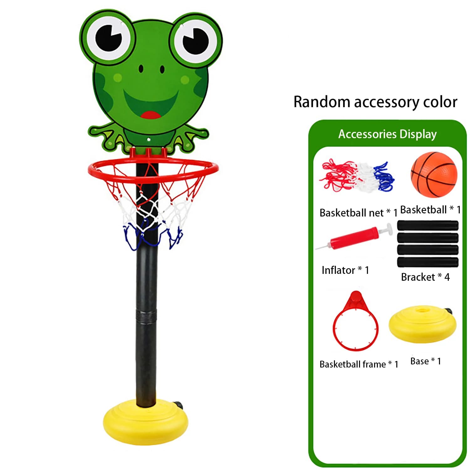 Panier de basket-ball, jouet sportif réglable pour enfants, jouet interactif avec ballon pour parent