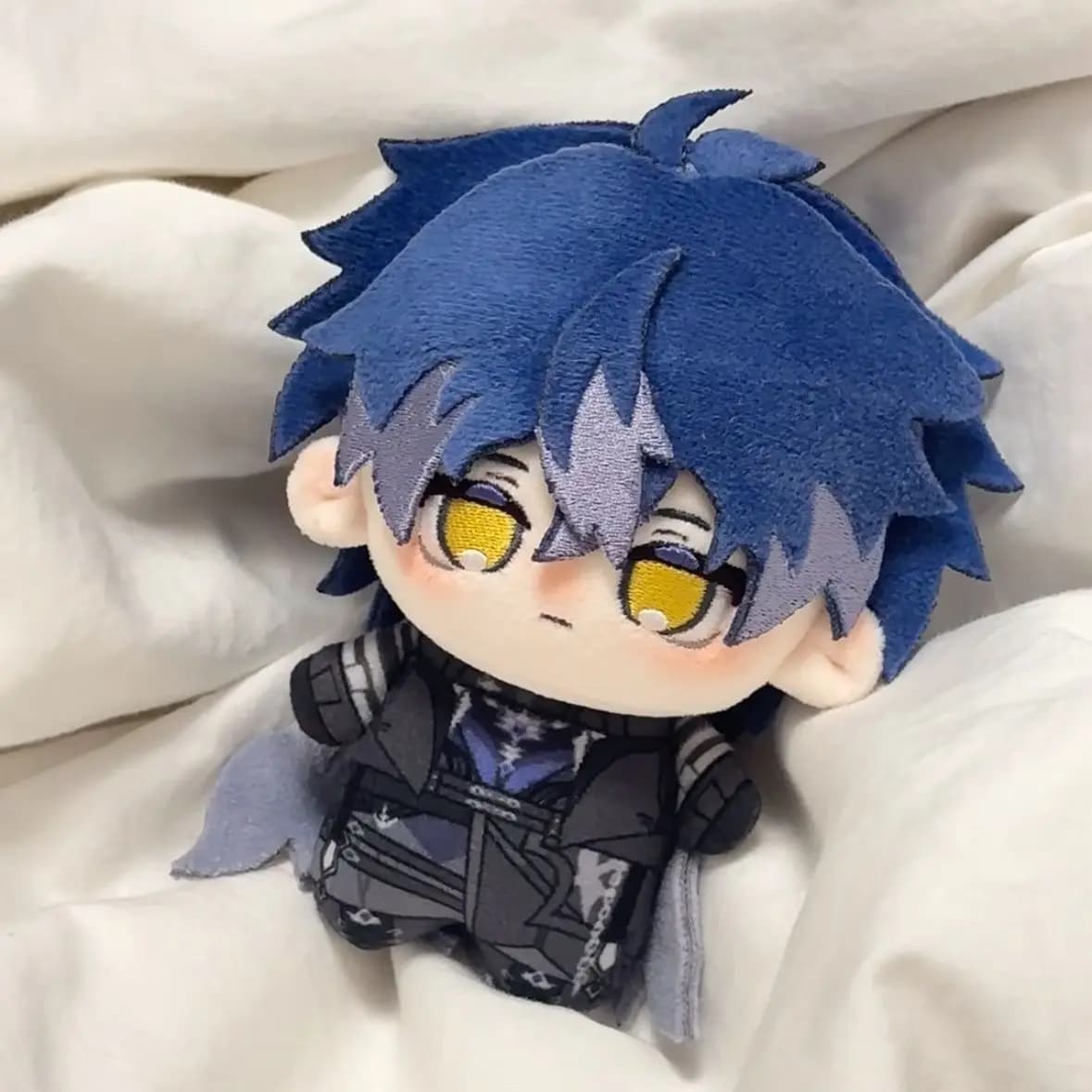10 cm Flins peluche pendentif jeu Genshin Impact Flins peluche Figure porte-clés porte-clés pendenti