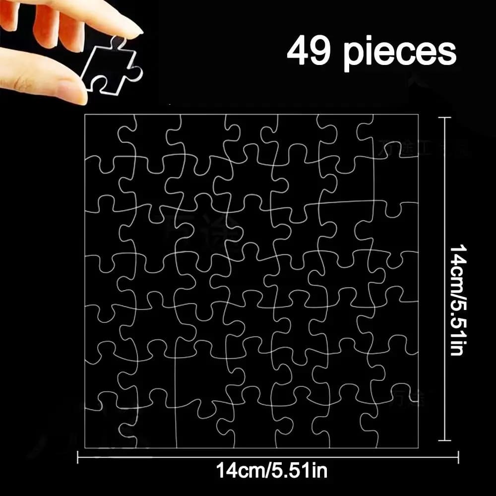 49/121/200/300 pièces cadeau drôle Unique acrylique Puzzle défi Impossible soulager le Stress décomp