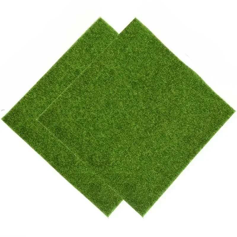 Simulation de prairie artificielle 30x30cm, fausse mousse, faux Tturf, petite cour, aménagement de s
