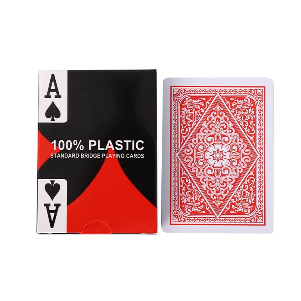 Ensemble de Poker à motif de lettres, 1 pont, nouveau 54 pièces, grand personnage Texas Holdem, jeu 